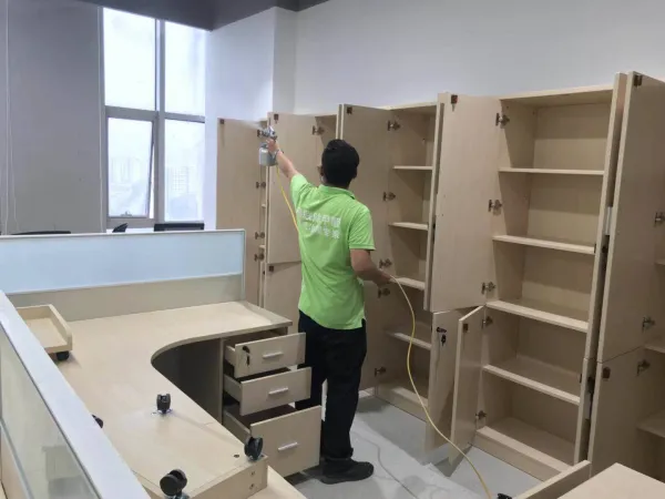 诺德中心除甲醛服务施工照片