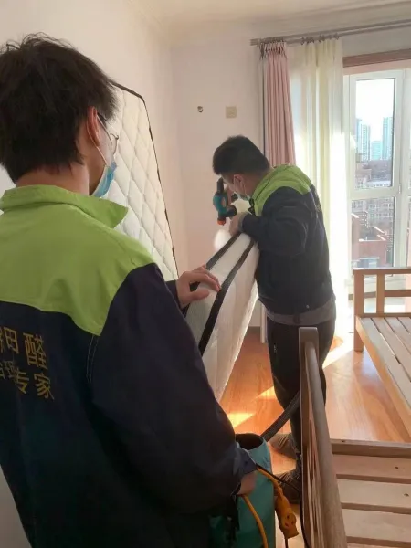 南开区城南家园除甲醛施工照片