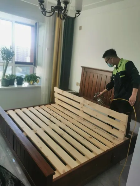 西青区融泰城除甲醛施工照片