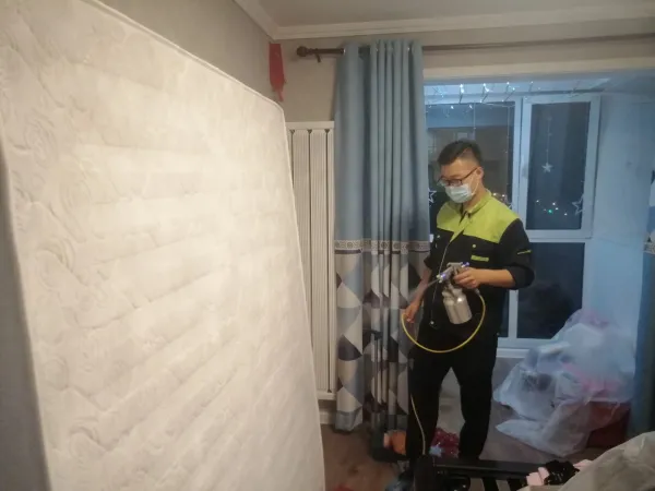 津南区金秋新苑除甲醛施工照片