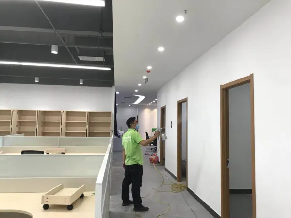 诺德中心除甲醛服务施工照片