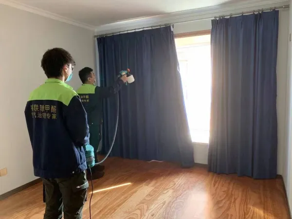 南开区城南家园除甲醛施工照片