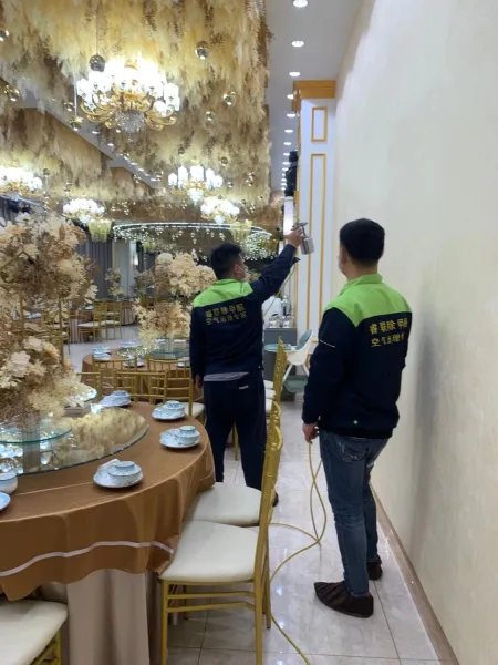 武清区-千禧盛宴酒店除甲醛施工照片