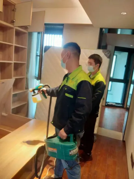 南开区融创除甲醛施工照片
