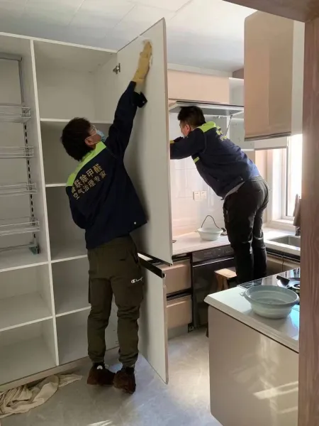 南开区城南家园除甲醛施工照片