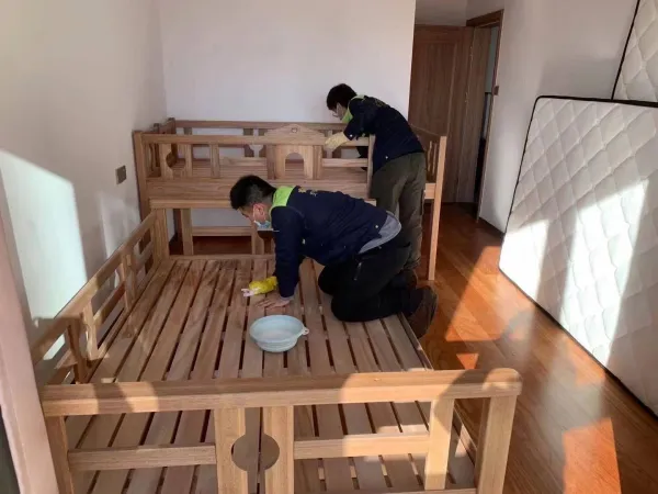 南开区城南家园除甲醛施工照片