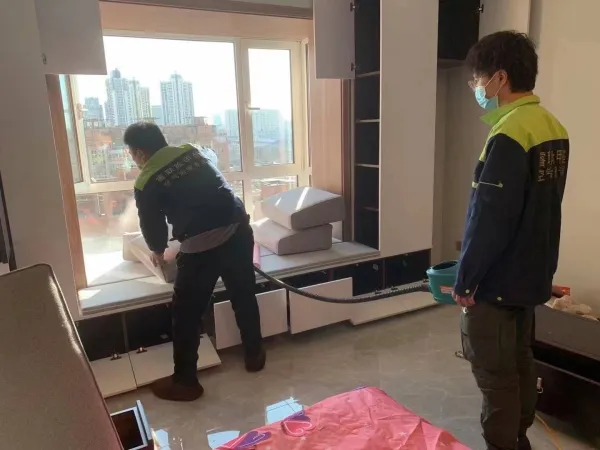 南开区城南家园除甲醛施工照片