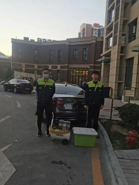 河西区汽车除甲醛施工照片