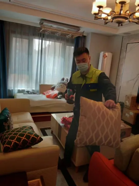 北辰区盛庭豪景除甲醛施工照片