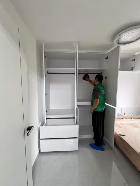 水木天成小区除甲醛施工照片