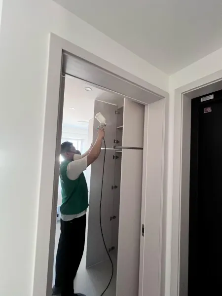 招商江山玺除甲醛施工照片