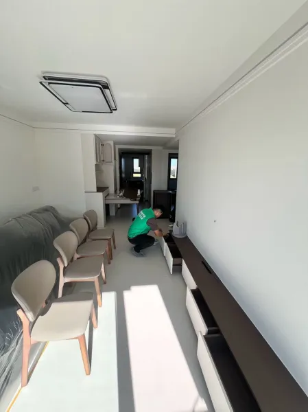 悦隽年华除甲醛施工照片