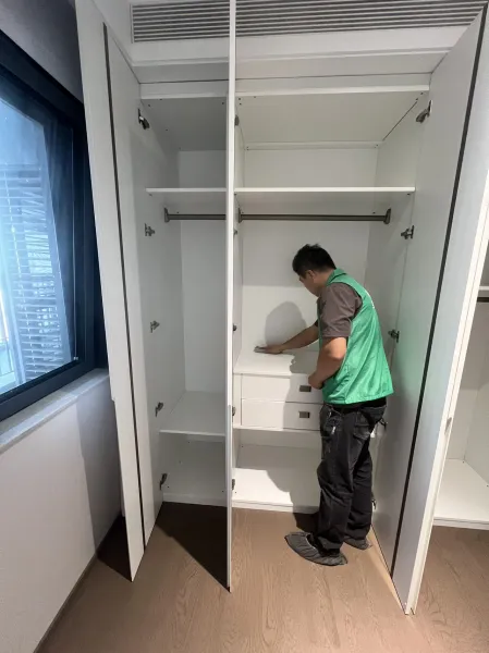 天津市南开区中海峰境小区除甲醛施工照片